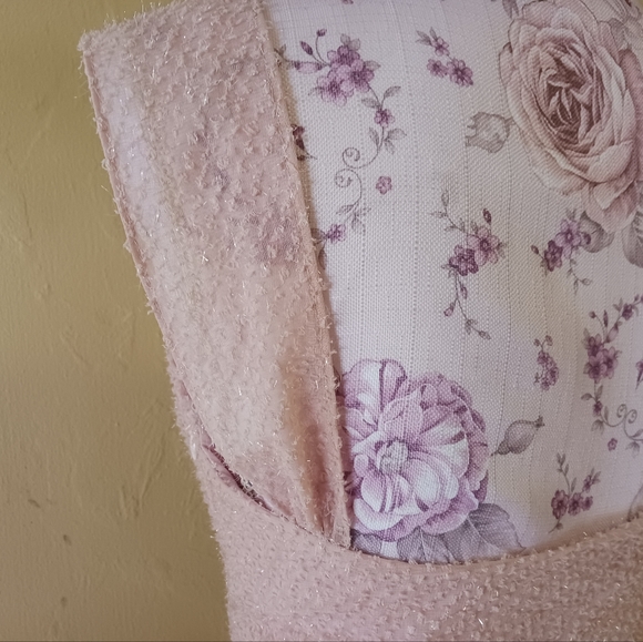 NWT new Majeste dress long maxi evening gown highlight pink chiffon - Picture 5 of 14